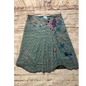 Kimchi & blue vintage knit blue embellished Skirt  size 5
